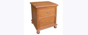 Monica Bedside Cabinet 2 Drawers Round Legs 962x388 -