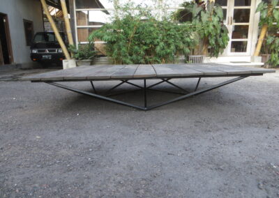 4 Railroad Ties Coffee Table 4 - panorama vacations