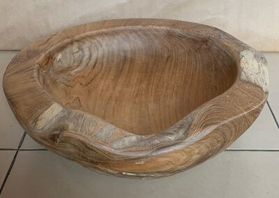 60 Teak Bowl - andringa studio