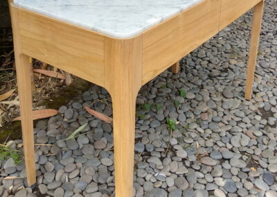 Console Table with Marble 3 - balinique