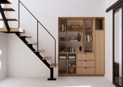 Stair and Shelving - hoje villa